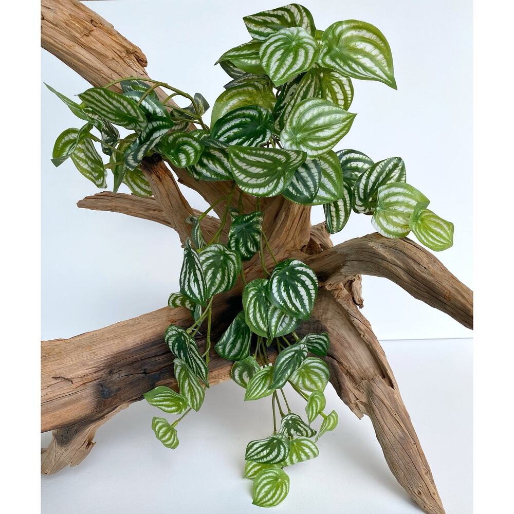 Faux Watermelon Hanging Bush 16" - High Quality Artificial Hanging Plant - Picture 2 of 4